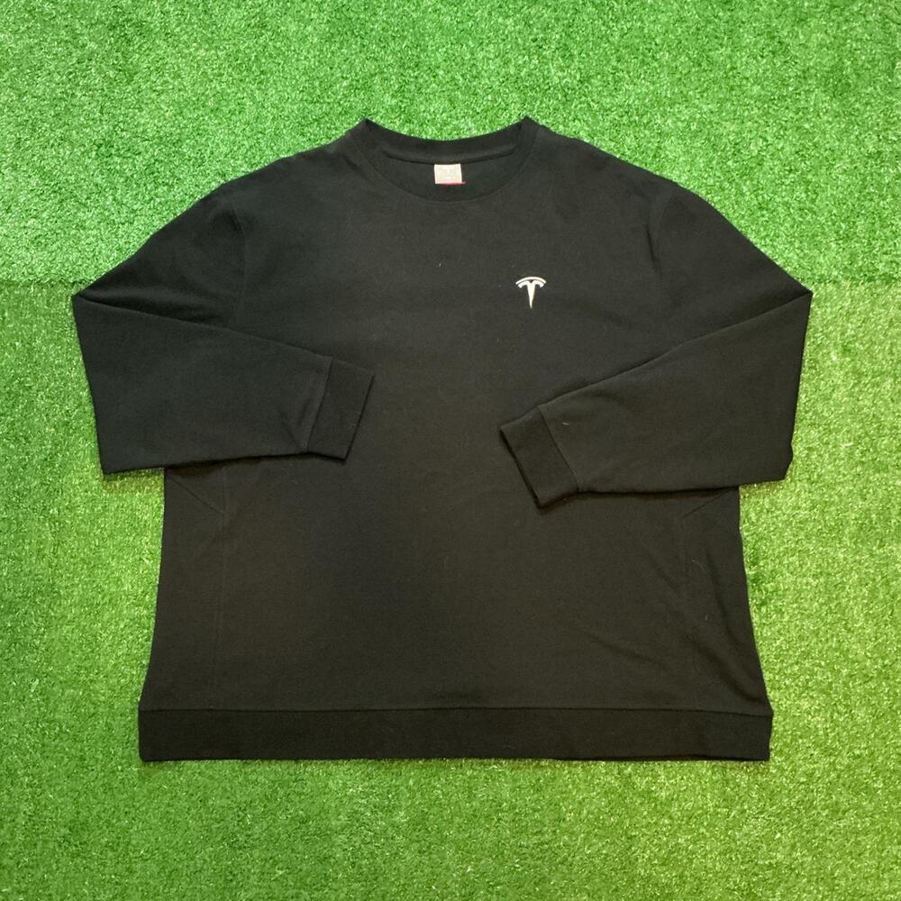 Black Tesla Elon Musk Crewneck Size 3XL